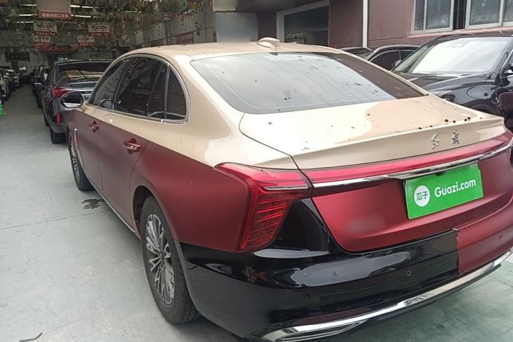Used Hongqi H5 2024 1.5T DCT Smart Connect Flagship Edition Rear Left 45 Deg