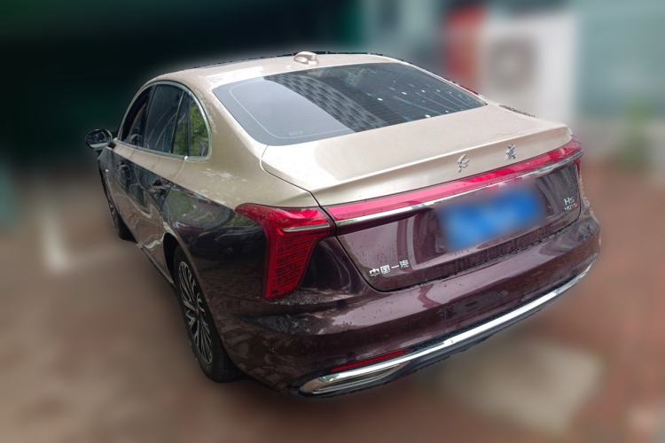 Used Hongqi H5 2024 2.0T Automatic Smart Connect Flagship Edition Rear Left 45 Deg