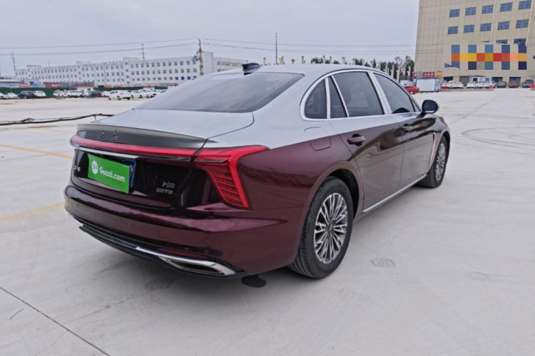 Used Hongqi H5 2024 1.5T DCT Smart Connect Flagship Edition Rear Right 45 Deg