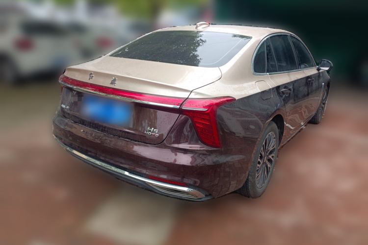 Used Hongqi H5 2024 2.0T Automatic Smart Connect Flagship Edition Rear Right 45 Deg