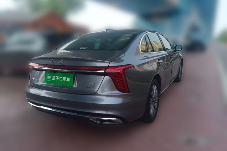 Used Hongqi H5 2024 1.5T DCT Smart Connect Flagship Edition Rear Right 45 Deg