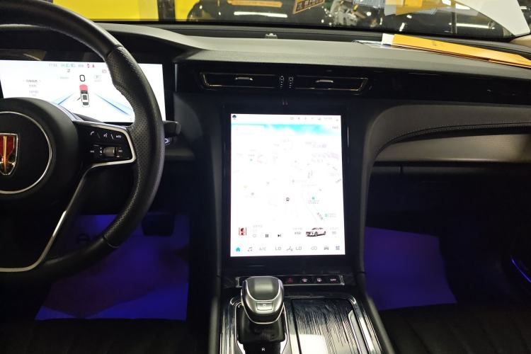 Used Hongqi H5 2024 1.5T HEV Smart Connect Flagship Edition Audio And AC Panel