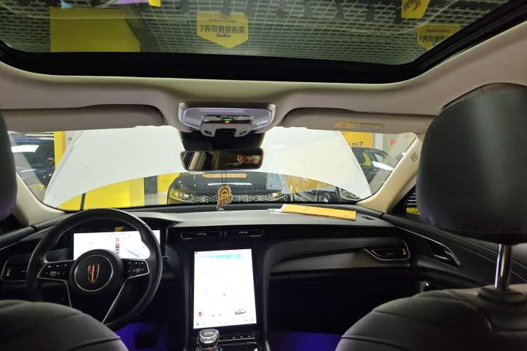 Used Hongqi H5 2024 1.5T HEV Smart Connect Flagship Edition Headliner