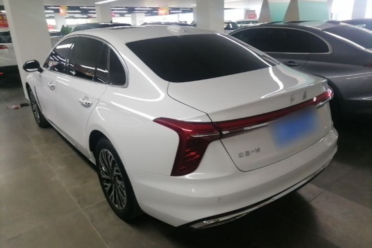 Used Hongqi H5 2024 2.0T Automatic Smart Connect Flagship Edition Rear Left 45 Deg