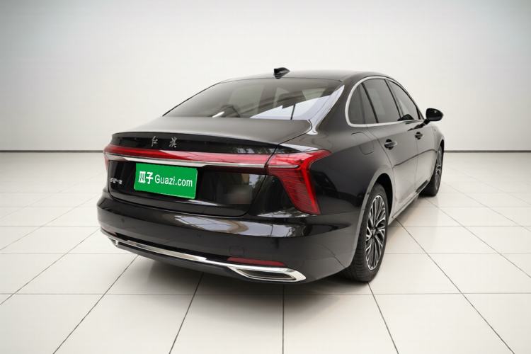 Used Hongqi H5 2024 2.0T Automatic Smart Connect Flagship Edition Rear Right 45 Deg