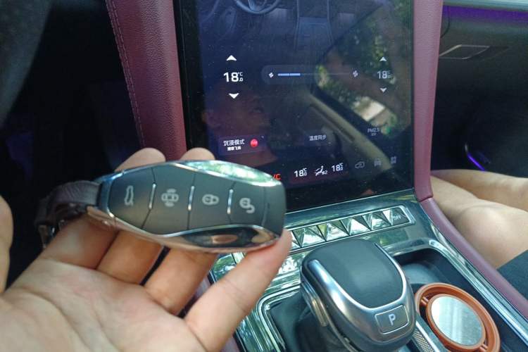 Used Hongqi H5 2024 2.0T Automatic Smart Connect Flagship Edition Vehicle Key