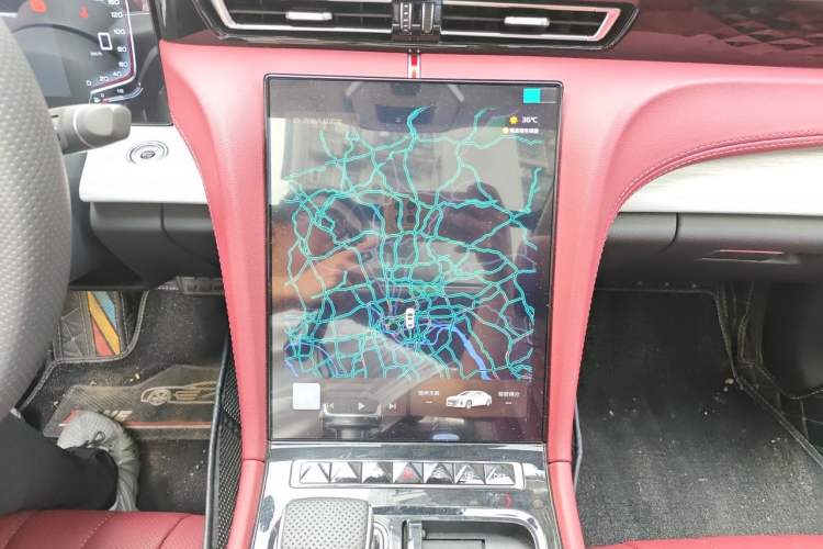 Used Hongqi H5 2025 1.5T DCT Qiyun 500 000th Unit Commemorative Edition Audio And AC Panel