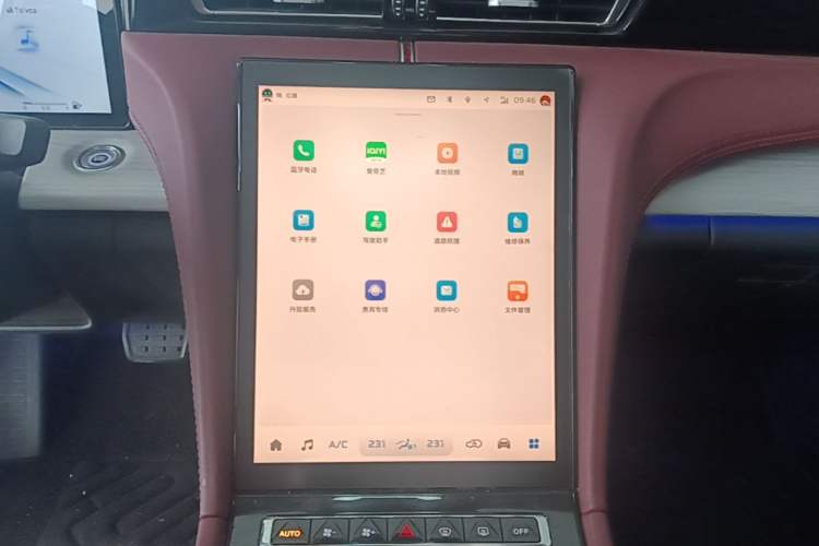 Used Hongqi H5 2025 2.0T Automatic Flag Edition – 500 000 Units Commemorative Version Audio And AC Panel