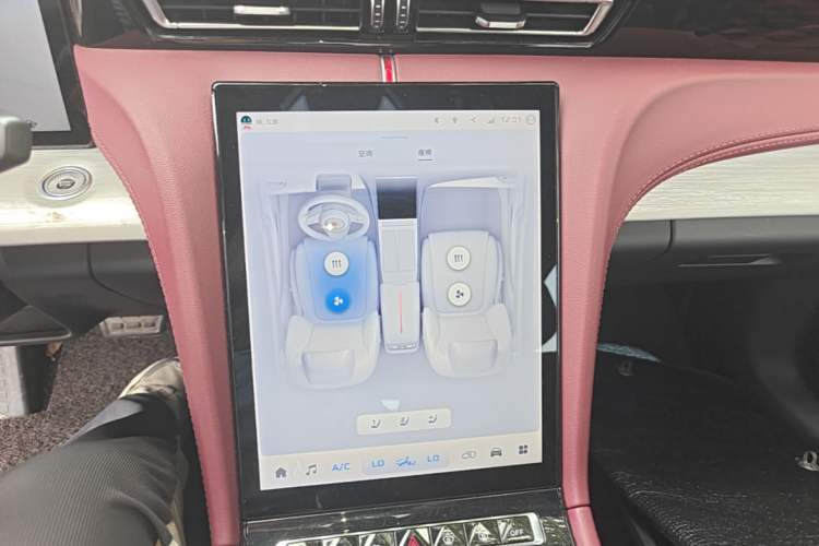 Used Hongqi H5 2025 2.0T Automatic Xuan Ying Edition Audio And AC Panel