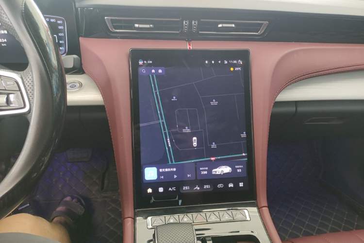 Used Hongqi H5 2025 1.5T DCT Qiyun 500 000th Unit Commemorative Edition Audio And AC Panel