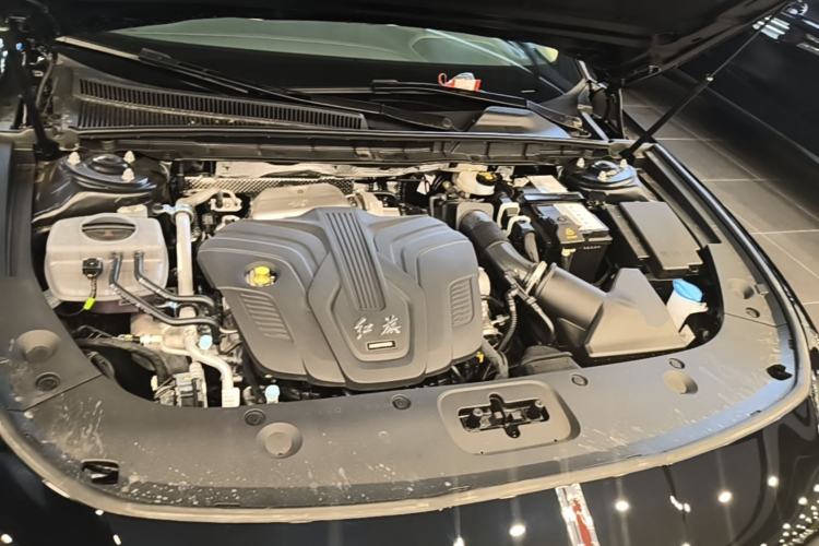 Used Hongqi H5 2025 2.0T Automatic Flag Edition – 500 000 Units Commemorative Version Engine Bay
