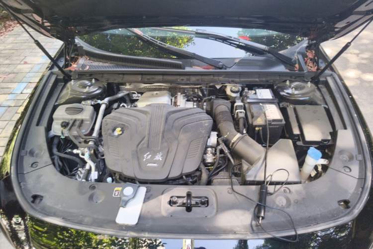 Used Hongqi H5 2025 2.0T Automatic Flag Edition – 500 000 Units Commemorative Version Engine Bay