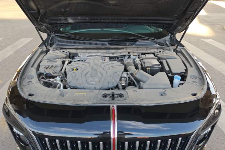 Used Hongqi H5 2025 2.0T Automatic Flag Edition – 500 000 Units Commemorative Version Engine Bay