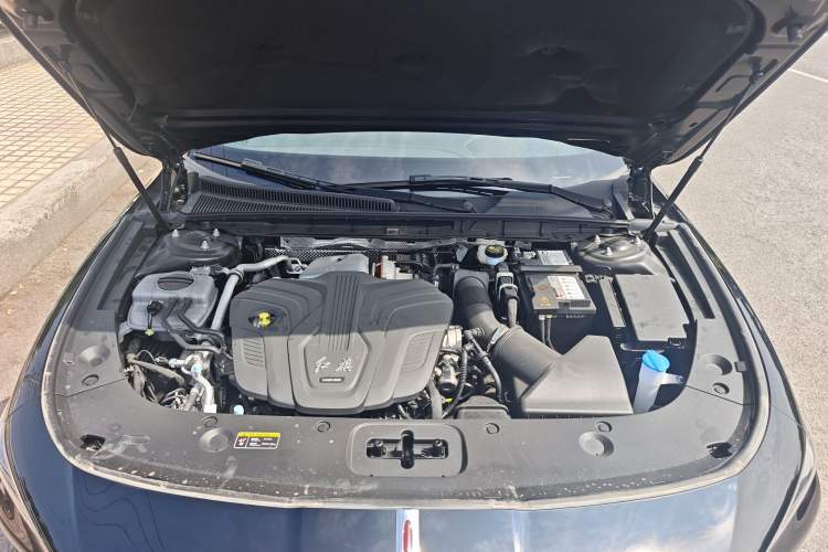 Used Hongqi H5 2025 2.0T Automatic Flag Edition – 500 000 Units Commemorative Version Engine Bay