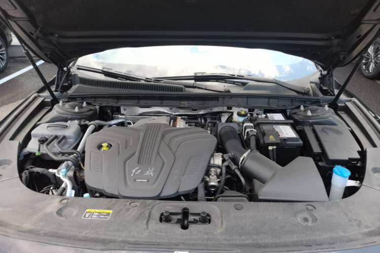 Used Hongqi H5 2025 2.0T Automatic Flag Edition – 500 000 Units Commemorative Version Engine Bay