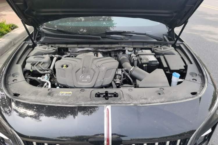 Used Hongqi H5 2025 2.0T Automatic Flag Edition – 500 000 Units Commemorative Version Engine Bay