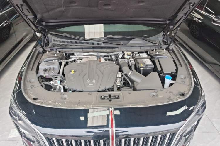 Used Hongqi H5 2025 2.0T Automatic Flag Edition – 500 000 Units Commemorative Version Engine Bay
