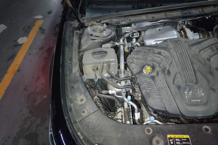 Used Hongqi H5 2025 2.0T Automatic Flag Edition – 500 000 Units Commemorative Version Engine Bay Right