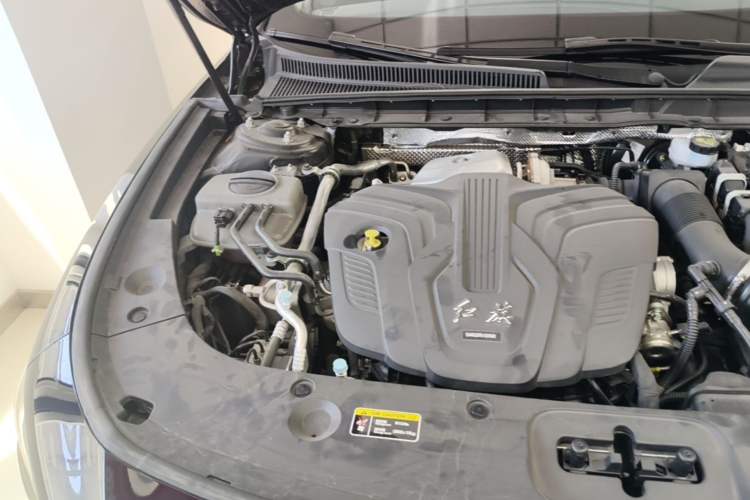 Used Hongqi H5 2025 2.0T Automatic Flag Edition – 500 000 Units Commemorative Version Engine Bay Right