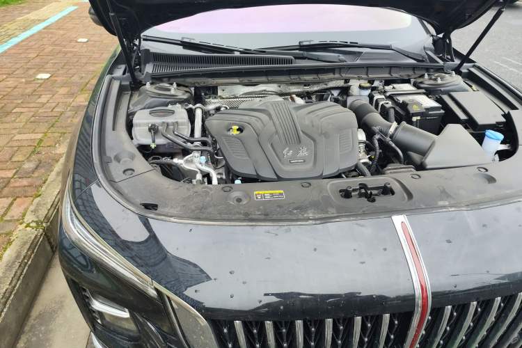 Used Hongqi H5 2025 2.0T Automatic Flag Edition – 500 000 Units Commemorative Version Engine Bay Right
