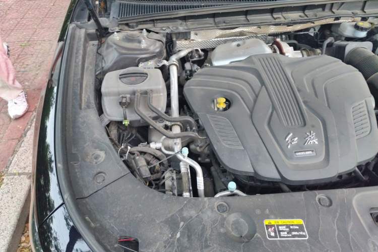 Used Hongqi H5 2025 2.0T Automatic Flag Edition – 500 000 Units Commemorative Version Engine Bay Right