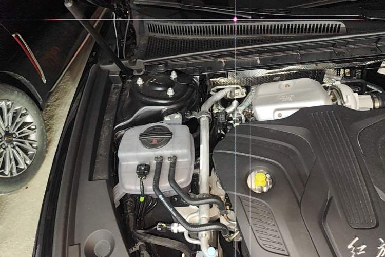 Used Hongqi H5 2025 2.0T Automatic Flag Edition – 500 000 Units Commemorative Version Engine Bay Right