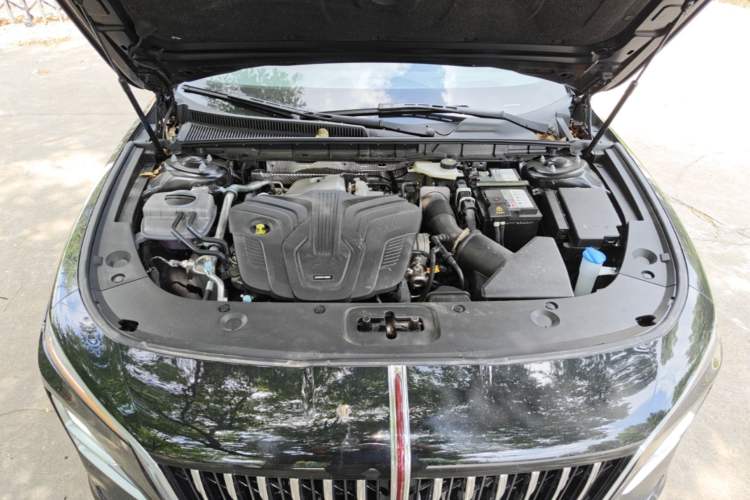 Used Hongqi H5 2025 2.0T Automatic Flag Edition – 500 000 Units Commemorative Version Engine Bay