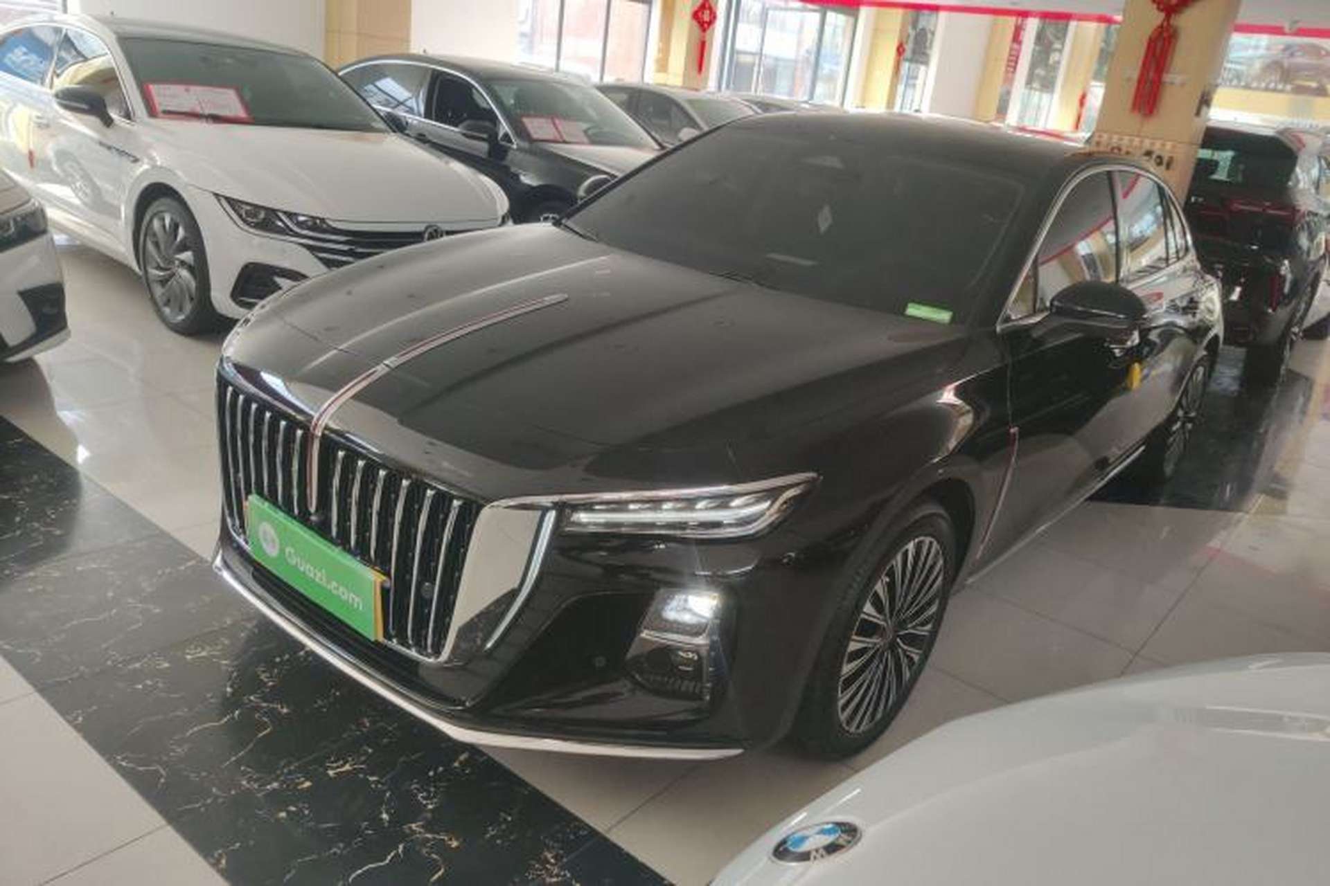 Used Hongqi H5 2025 2.0T Automatic Flag Edition – 500 000 Units Commemorative Version Front Left 45 Deg