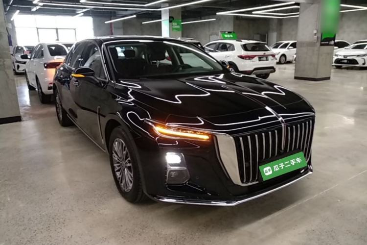 Used Hongqi H5 2025 1.5T DCT Qiyun 500 000th Unit Commemorative Edition Front Right 45 Deg