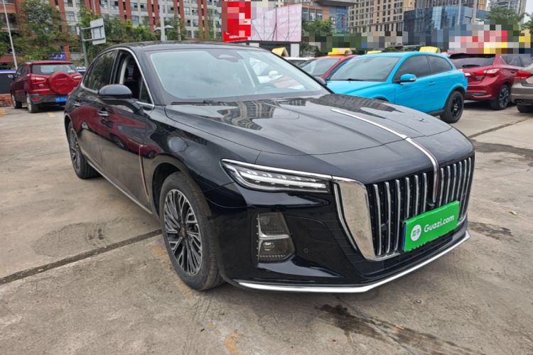 Used Hongqi H5 2025 2.0T Automatic Flag Edition – 500 000 Units Commemorative Version Front Right 45 Deg