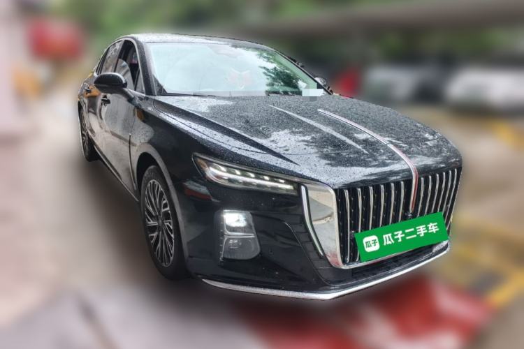 Used Hongqi H5 2025 2.0T Automatic Flag Edition – 500 000 Units Commemorative Version Front Right 45 Deg