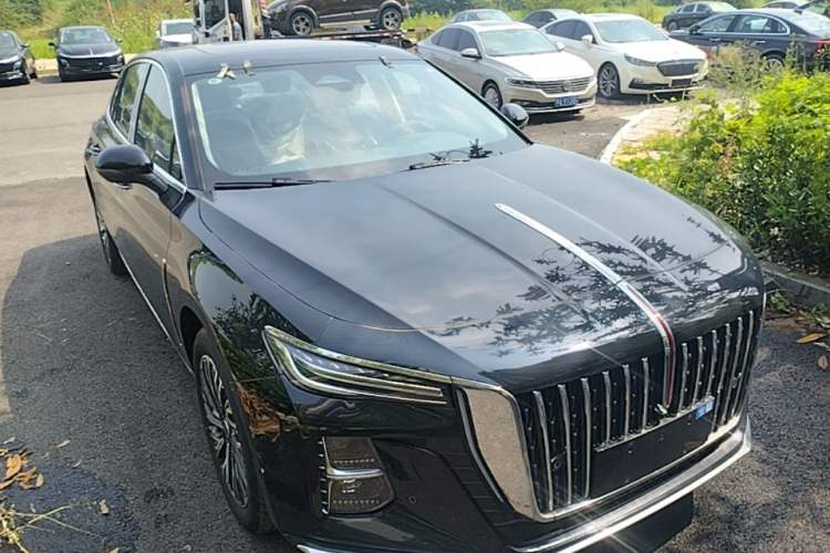 Used Hongqi H5 2025 2.0T Automatic Flag Edition – 500 000 Units Commemorative Version Front Right 45 Deg