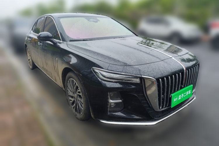 Used Hongqi H5 2025 2.0T Automatic Flag Edition – 500 000 Units Commemorative Version Front Right 45 Deg