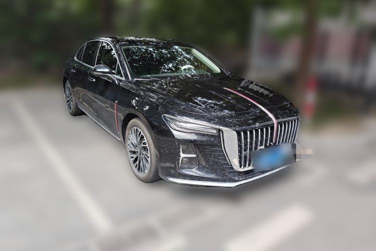 Used Hongqi H5 2025 2.0T Automatic Flag Edition – 500 000 Units Commemorative Version Front Right 45 Deg