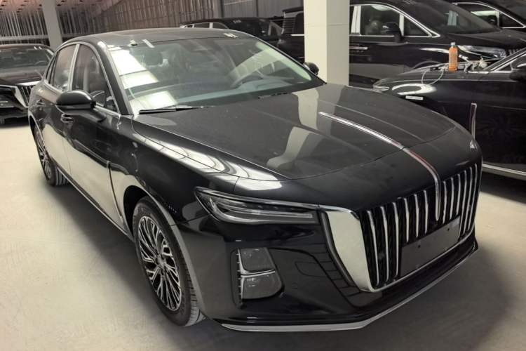 Used Hongqi H5 2025 2.0T Automatic Flag Edition – 500 000 Units Commemorative Version Front Right 45 Deg