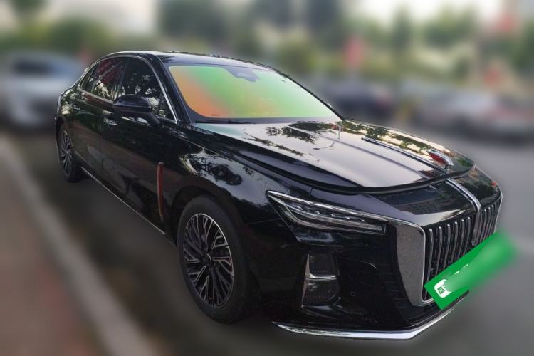Used Hongqi H5 2025 2.0T Automatic Flag Edition – 500 000 Units Commemorative Version Front Right 45 Deg