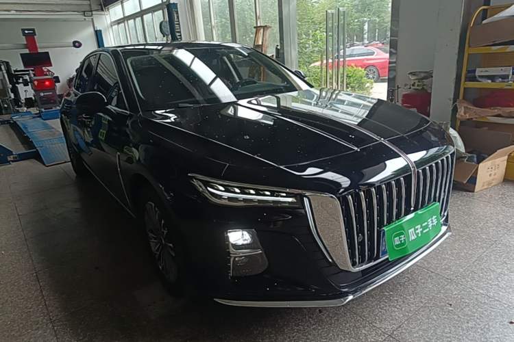 Used Hongqi H5 2025 1.5T DCT Qiyun 500 000th Unit Commemorative Edition Front Right 45 Deg