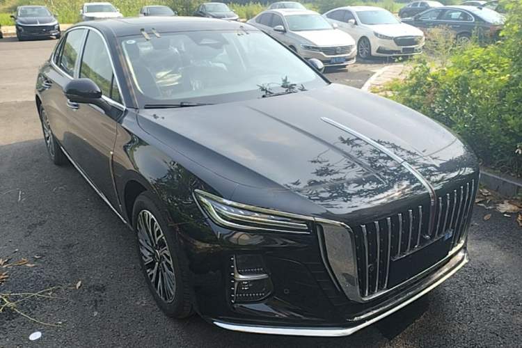 Used Hongqi H5 2025 2.0T Automatic Flag Edition – 500 000 Units Commemorative Version Front Right 45 Deg