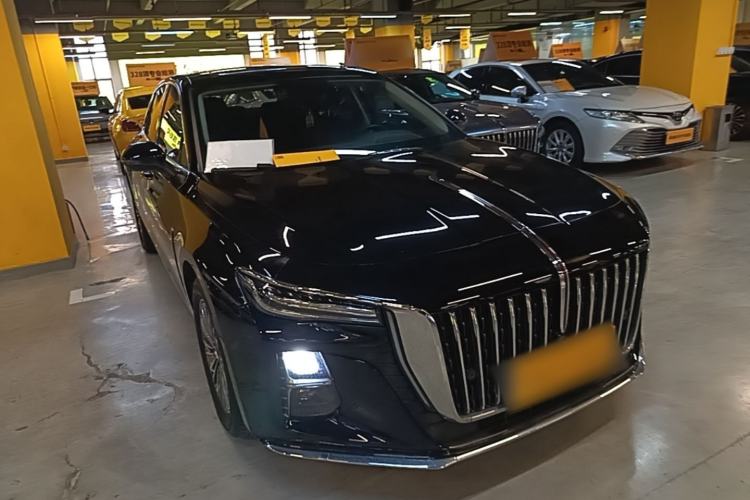 Used Hongqi H5 2025 1.5T DCT Qiyun 500 000th Unit Commemorative Edition Front Right 45 Deg
