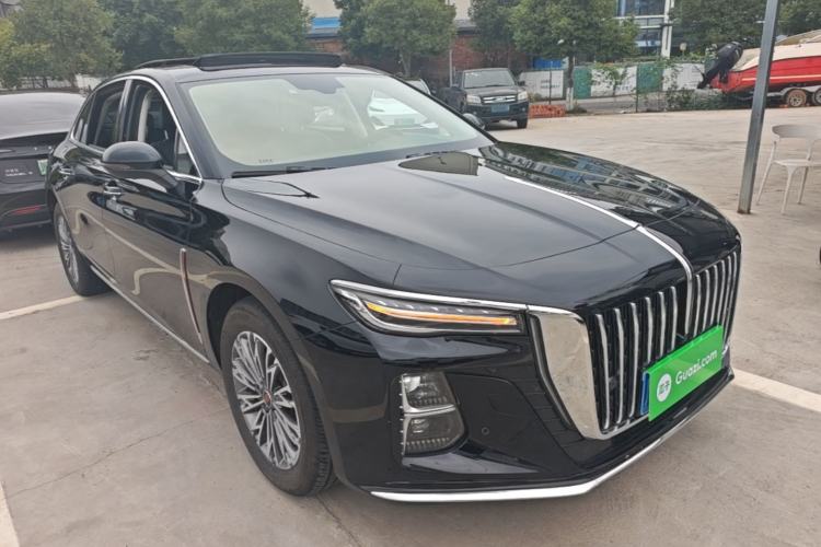 Used Hongqi H5 2025 1.5T DCT Qiyun 500 000th Unit Commemorative Edition Front Right 45 Deg