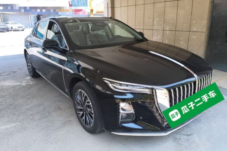 Used Hongqi H5 2025 2.0T Automatic Flag Edition – 500 000 Units Commemorative Version Front Right 45 Deg