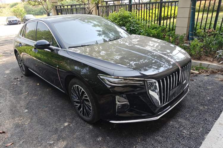 Used Hongqi H5 2025 2.0T Automatic Flag Edition – 500 000 Units Commemorative Version Front Right 45 Deg