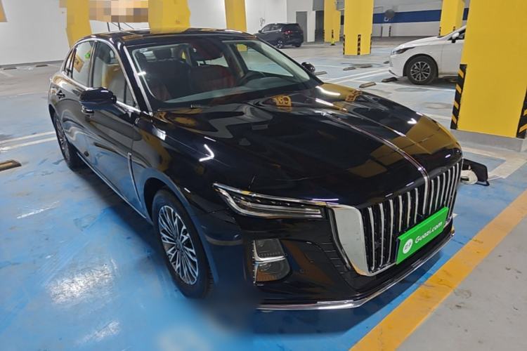 Used Hongqi H5 2025 1.5T DCT Qiyun 500 000th Unit Commemorative Edition Front Right 45 Deg