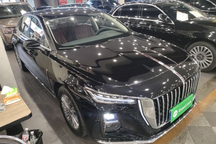 Used Hongqi H5 2025 1.5T DCT Qiyun 500 000th Unit Commemorative Edition Front Right 45 Deg