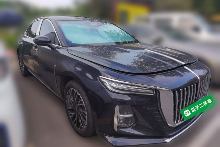 Used Hongqi H5 2025 2.0T Automatic Flag Edition – 500 000 Units Commemorative Version Front Right 45 Deg