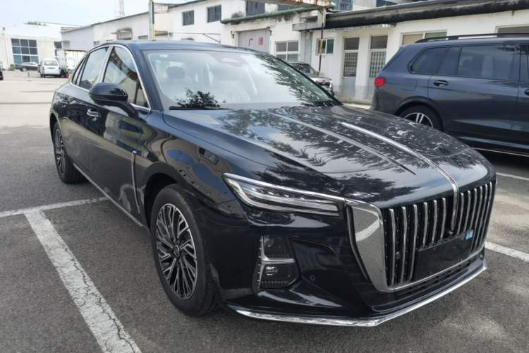 Used Hongqi H5 2025 2.0T Automatic Flag Edition – 500 000 Units Commemorative Version Front Right 45 Deg