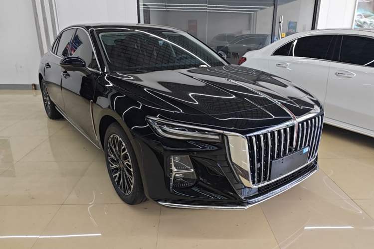 Used Hongqi H5 2025 2.0T Automatic Flag Edition – 500 000 Units Commemorative Version Front Right 45 Deg