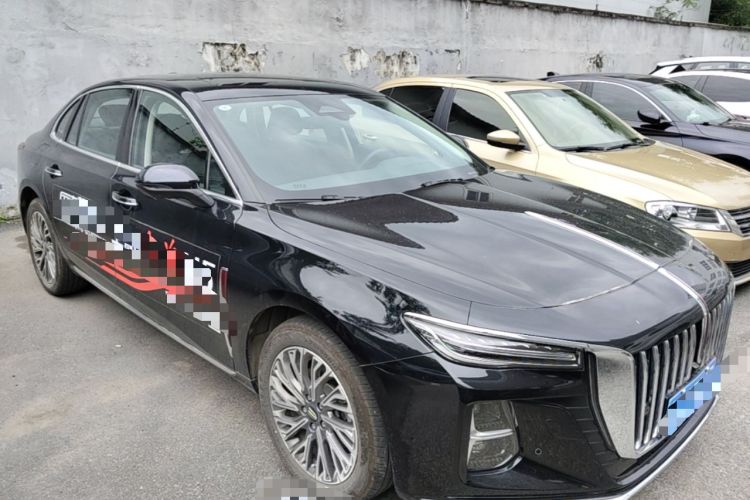 Used Hongqi H5 2025 2.0T Automatic Flag Edition – 500 000 Units Commemorative Version Front Right 45 Deg