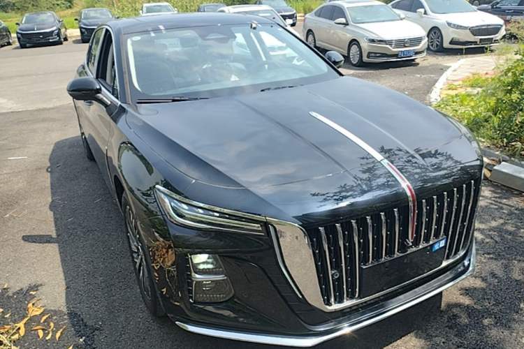 Used Hongqi H5 2025 2.0T Automatic Flag Edition – 500 000 Units Commemorative Version Front Right 45 Deg
