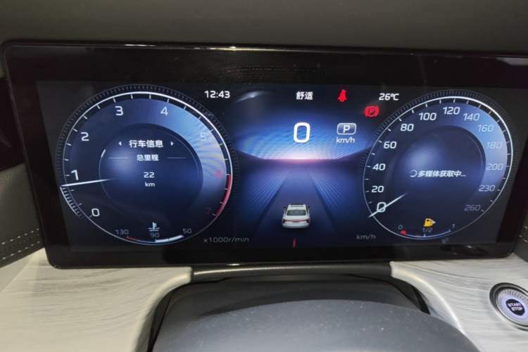 Used Hongqi H5 2025 2.0T Automatic Flagship 500 000th Unit Anniversary Edition Instrument Cluster